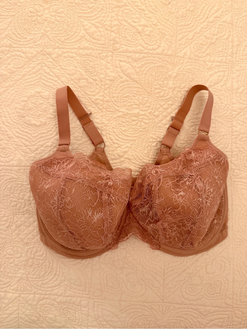 Elomi Lace Deep Plunge Bra 40G